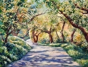 The Path Through the Oaks at Descanso II